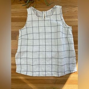 NotPerfectLinen bay cropped top